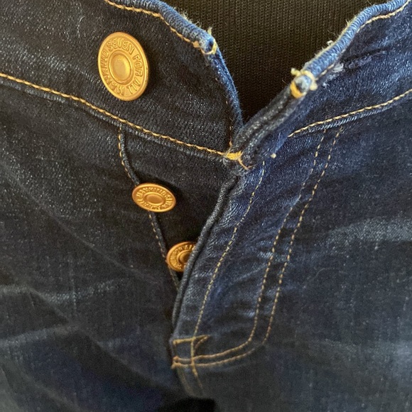 7 For All Mankind Josephine Skippy Boyfriend Jean Size 29 - Picture 5 of 5